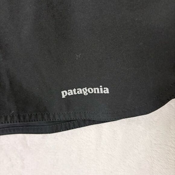 Patagonia Black Athletic Shorts w/ Built in Liner Size XS - Picture 3 of 12